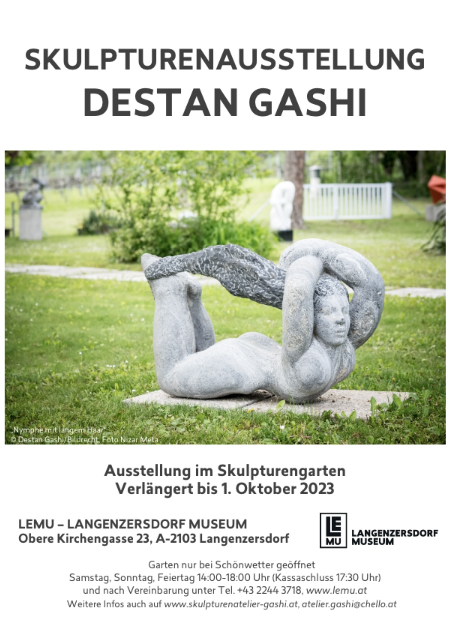 Skulpturenausstellung im Museumsgarten des LEMU